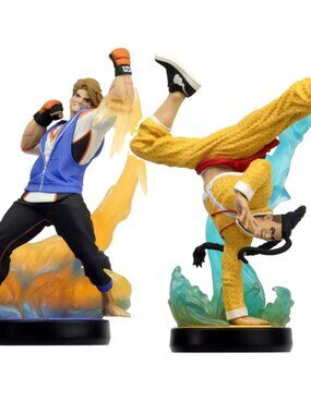 New Nintendo Street Fighter Luke & Jamie Ammibo Figures